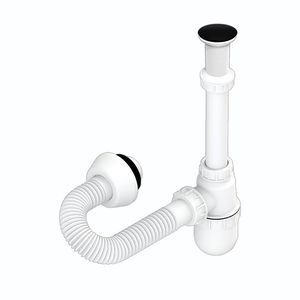 سیفون روشویی جهانیار مدل اتومات 7 210 به همراه زیرآب